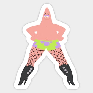 patrick starr sexy boots Sticker